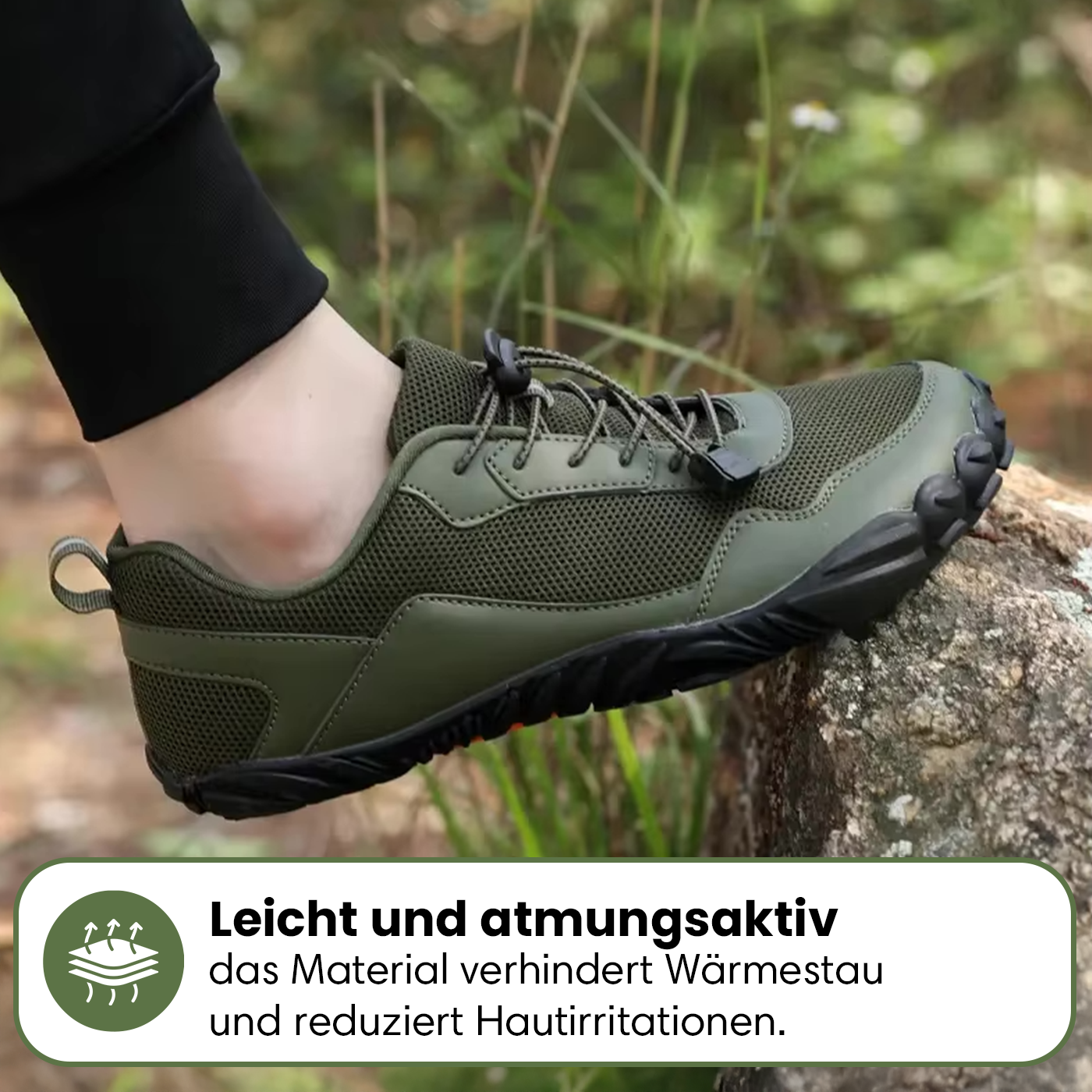 Leaf | Gesunde Fußhaltung & Rutschfeste Unisex Alltags-Barfußschuhe (1+1)