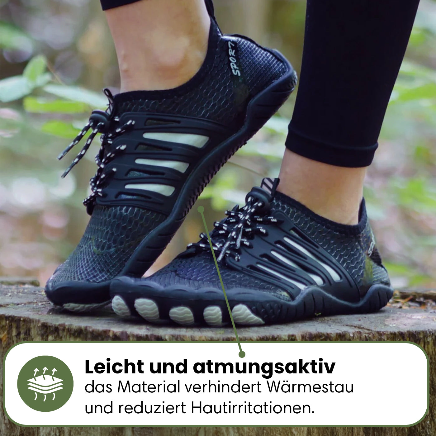 Max | Gesunde Fußhaltung & Rutschfeste Unisex Alltags-Barfußschuhe