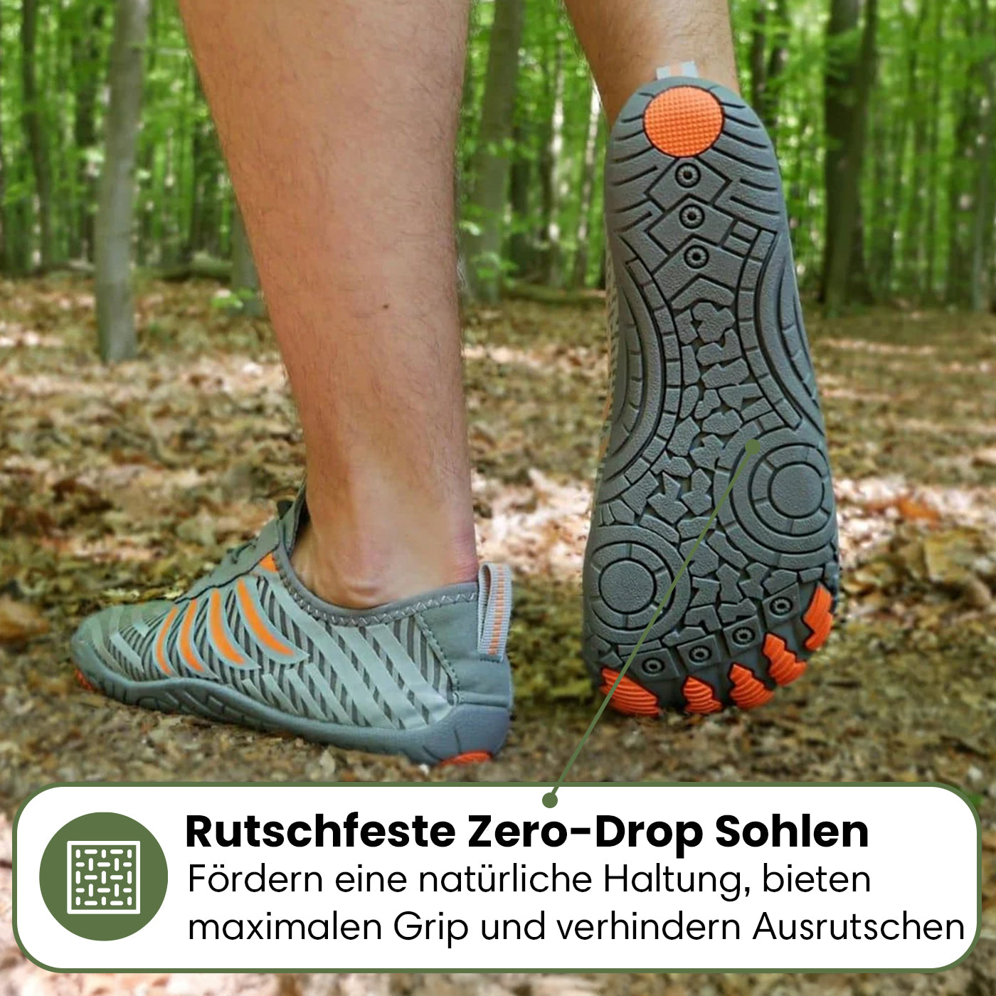Pro | Gesunde Fußhaltung & Rutschfeste Unisex Alltags-Barfußschuhe