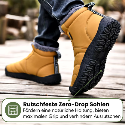 Frost | Gesunde Fußhaltung & Wasserabweisende Winter Barfußschuhe (1+1)