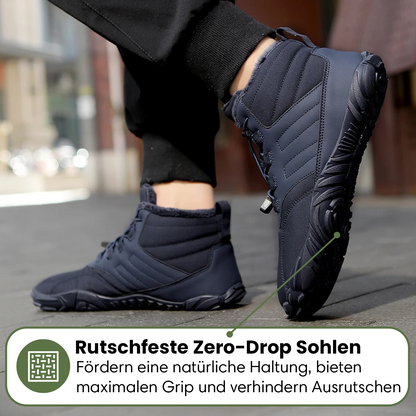 Winter | Gesunde Fußhaltung & Wasserabweisende Winter Barfußschuhe (1+1)